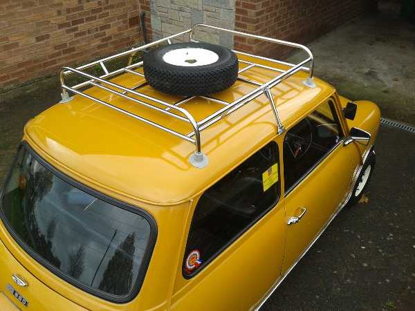 classic mini black roof